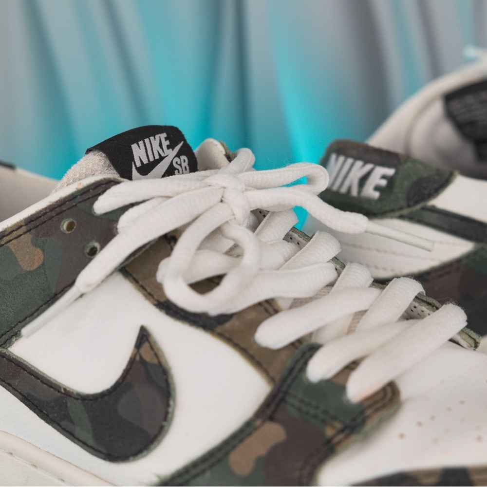 Nike Zoom Dunk Low Pro SB 'Camo' Size 8.5